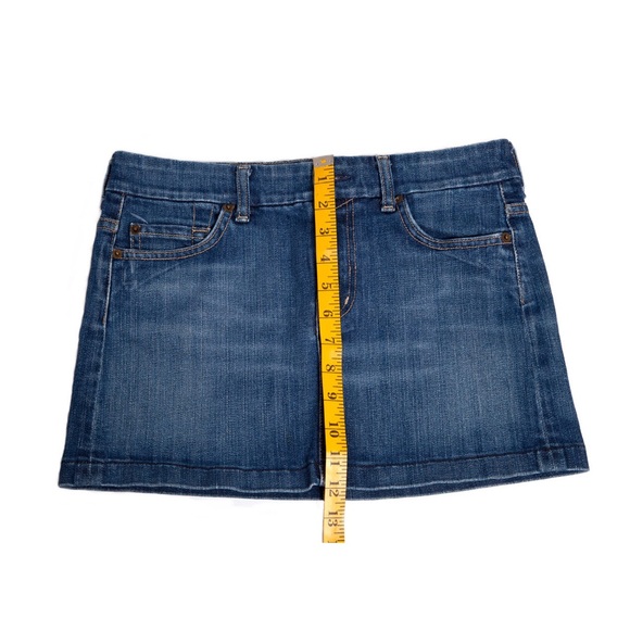 7 For All Mankind Denim Skirt - Picture 4 of 5